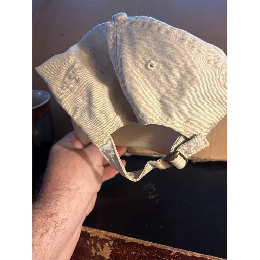 Labrador Dog Cotton Baseball Cap Adjustable Strap Embroidered Logo